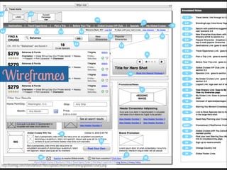 Wireframes 

http://uxmag.com/sites/default/files/uploads/evanswireframing/globalcruise5.png

 