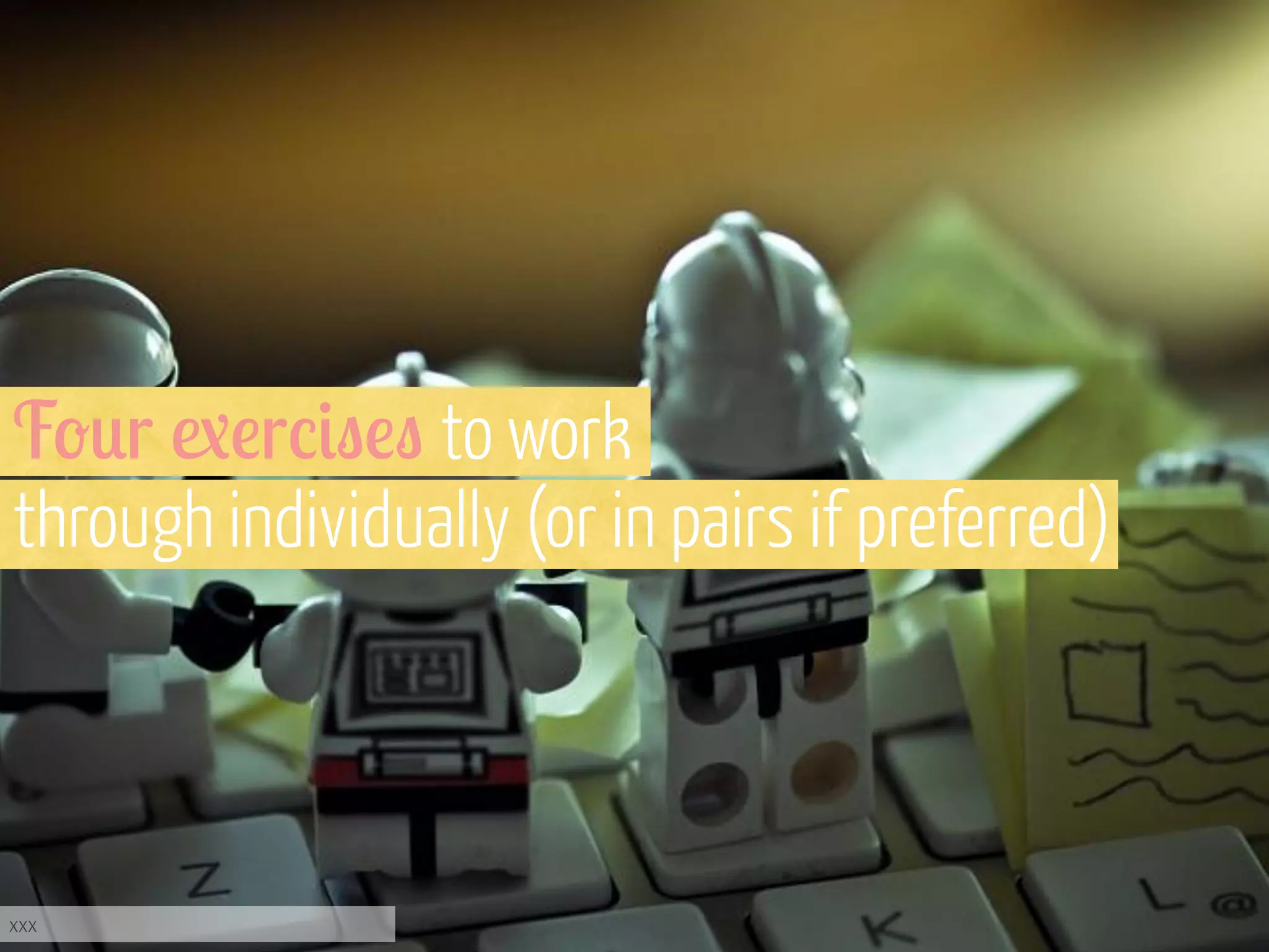 F-0r 1!r%&"!" to work
through individually (or in pairs if preferred)

xxx

 