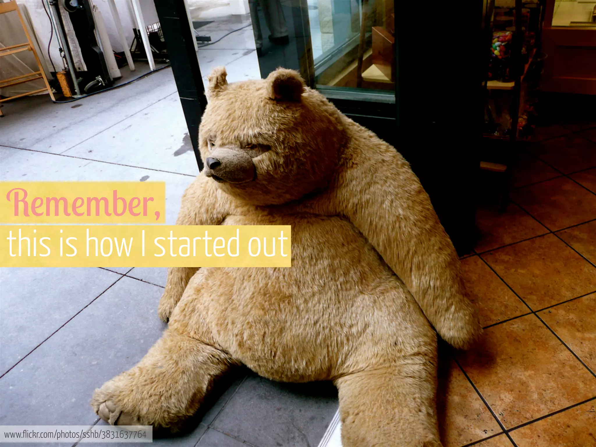 R!/!/b!r,
this is how I started out

www.flickr.com/photos/sshb/3831637764

 