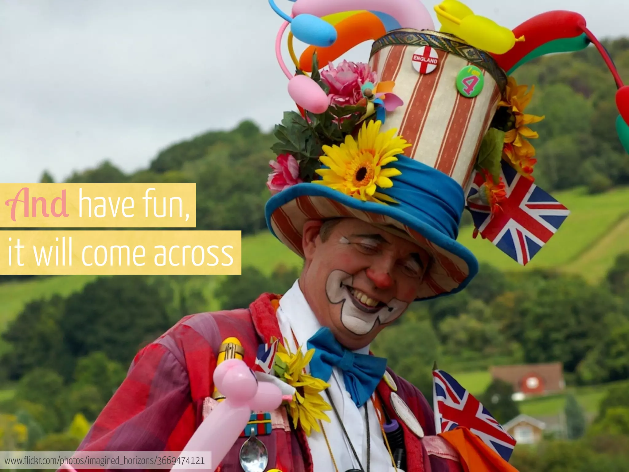 A'* have fun,
it will come across

www.flickr.com/photos/imagined_horizons/3669474121

 