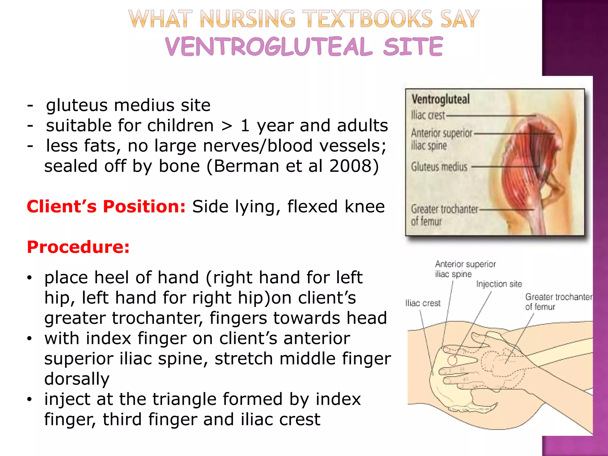 Best practice in intramuscular injections | PPTX