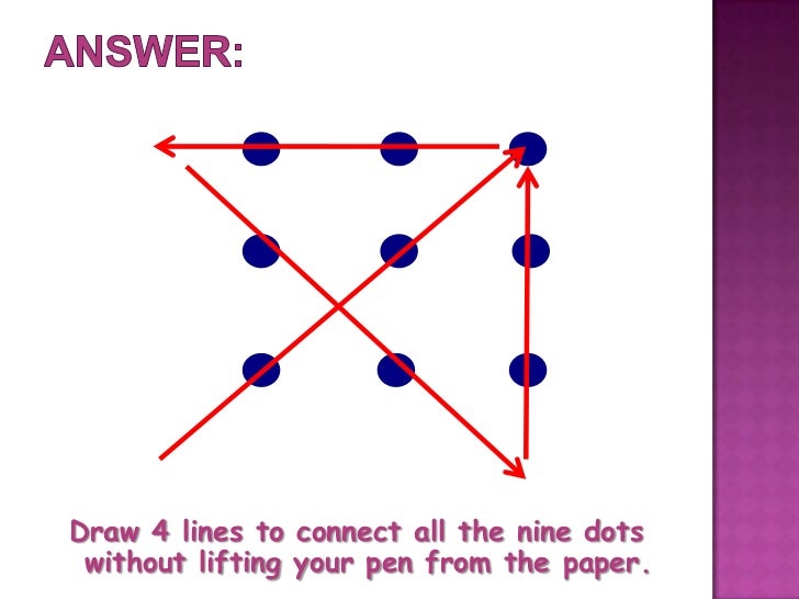 connect dots with 4 lines connect dots with 4 lines