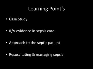 Best Practice in Sepsis | PPTX