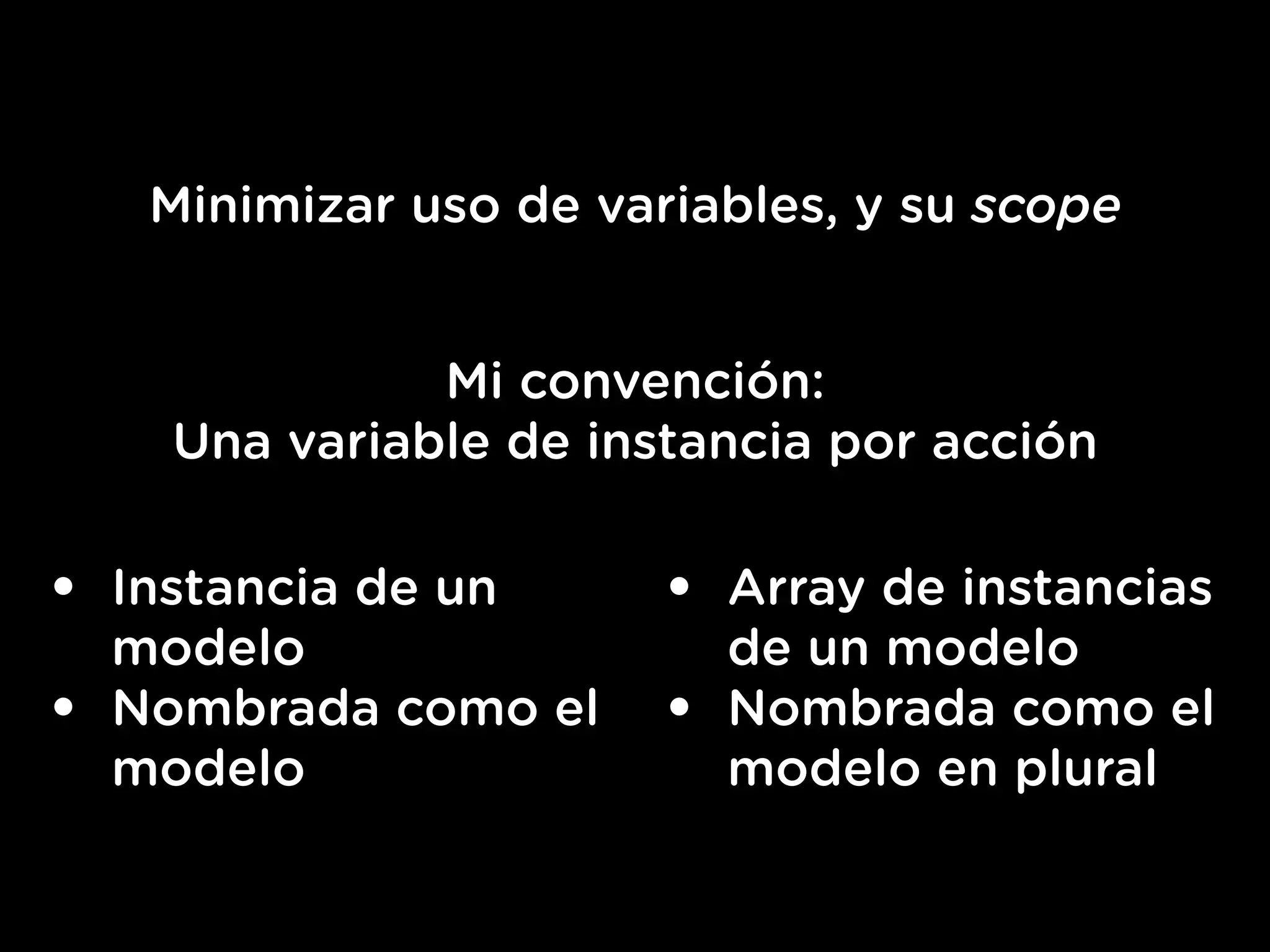 Buenas Prácticas de desarrollo en Ruby on Rails