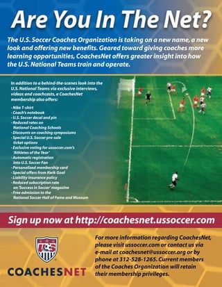 Best Practices From US Soccer 