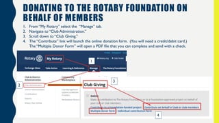 Rotary Direct Contribution Form.pdf BEST PRACTICES: HOW SECRETARIES AND TREASURERS CAN MAKE THEIR ROTARY ...
