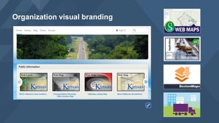 Organization visual branding
 