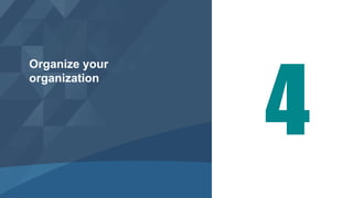 Organize your
organization
 