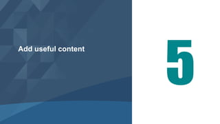 Add useful content
 