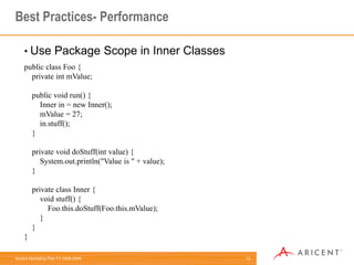 Fields should be private except for constants.