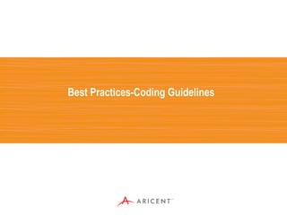 Use Static Final For Constantsstatic intintVal = 42;static String strVal = "Hello, world!“;As it requires <clinit>method and constants are accessed via Field lookups.