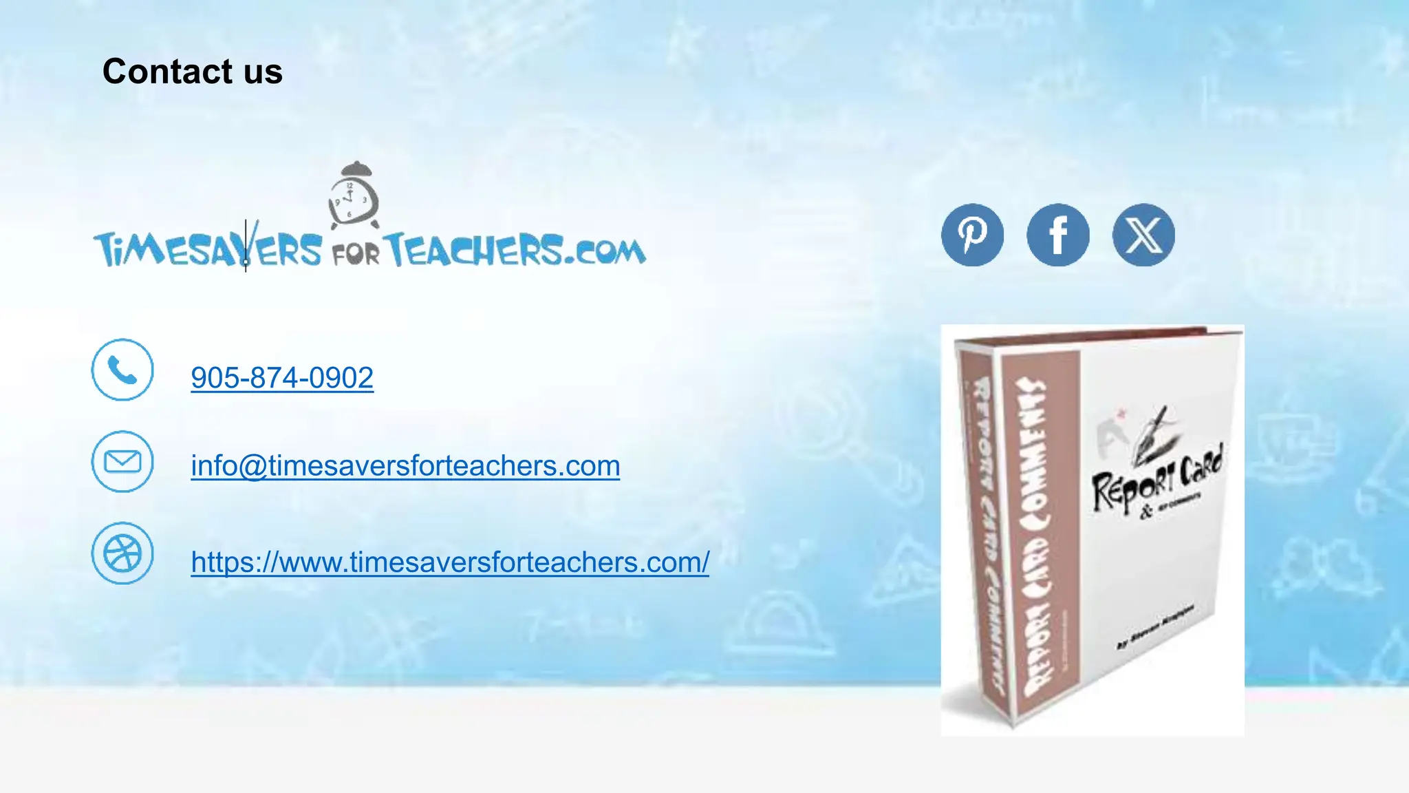 Contact us
905-874-0902
info@timesaversforteachers.com
https://www.timesaversforteachers.com/