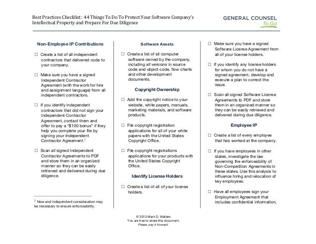 Best practices checklist - 44 things to do to protect your software c…