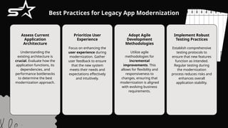 Best Practices for Legacy App Modernization | Star Advertising Agency ...