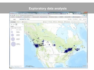 Exploratory data analysis
 