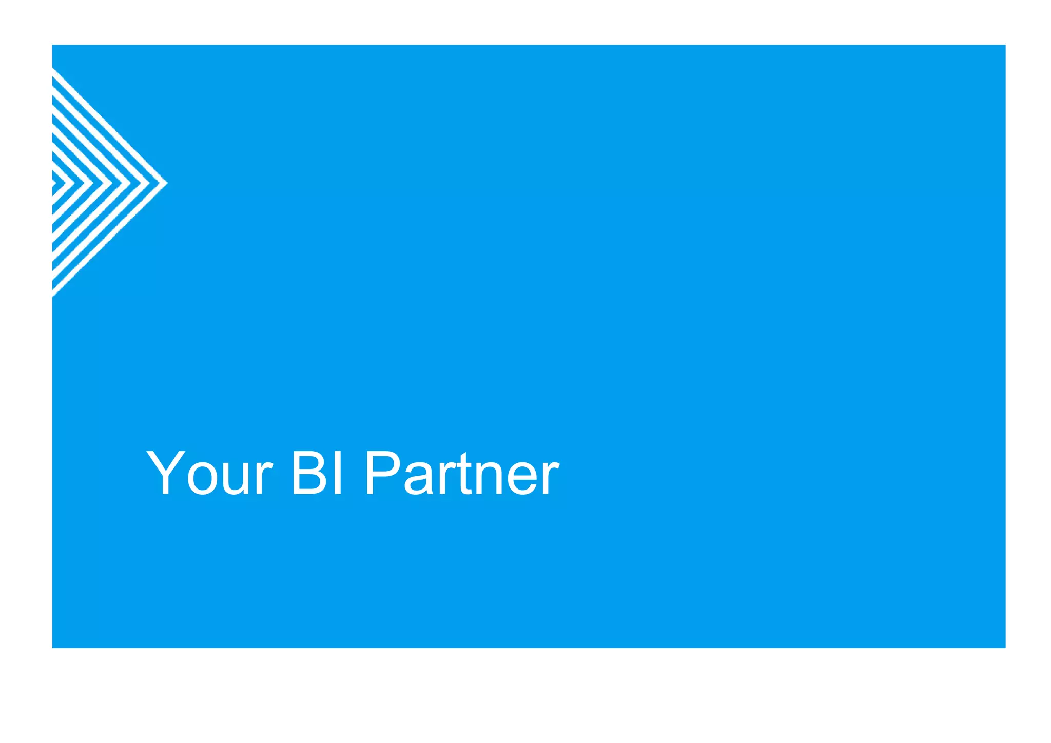 Your BI Partner 
 