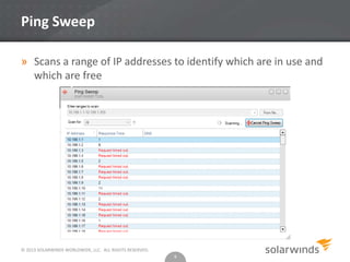 Best Practices for Getting the Most out of SolarWinds Engineer’s ...