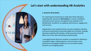 Best Practices for HR Analytics -MindCypress | PPTX