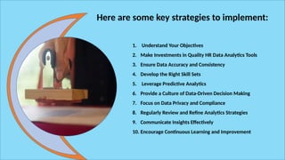 Best Practices for HR Analytics -MindCypress | PPTX