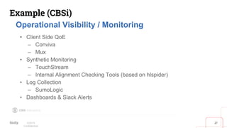 27©2019
Conﬁdential
Example (CBSi)
 