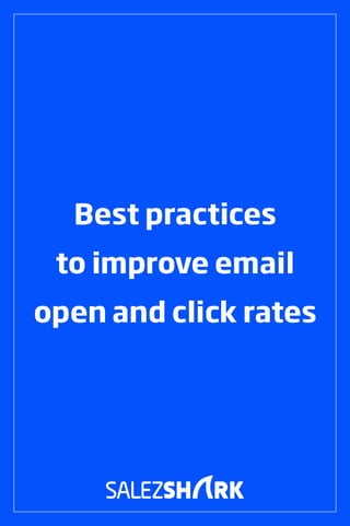 Boost your Email Marketing Open & Click Rates