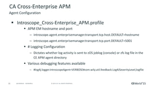 Apm Introscope Best Practices for Optimizing Mainframe Application Performance with CA ...