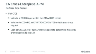 Apm Introscope Best Practices for Optimizing Mainframe Application Performance with CA ...