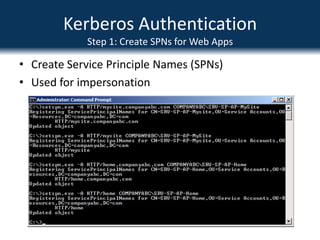 SharePoint InstallationCreate a SQL and/or DNS Alias!Most flexible approach!spsql.abc.com = sql1