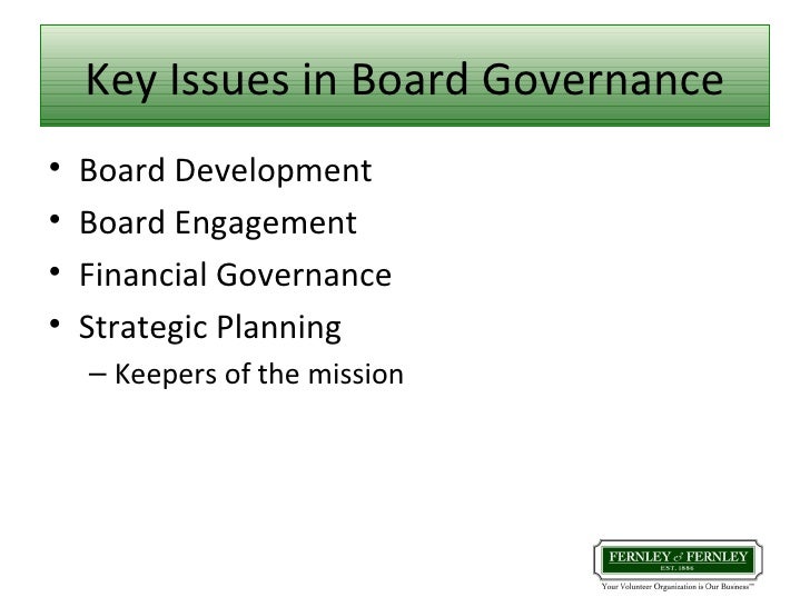 Best Practices In Board Governance
