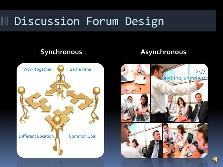 Best Practices In Discussion Forums