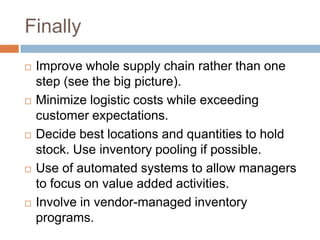 Best practices in Inventory Management | PPTX