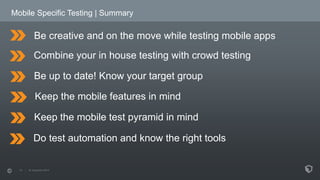 How to Break your App - Best Practices in Mobile App Testing | PPTX