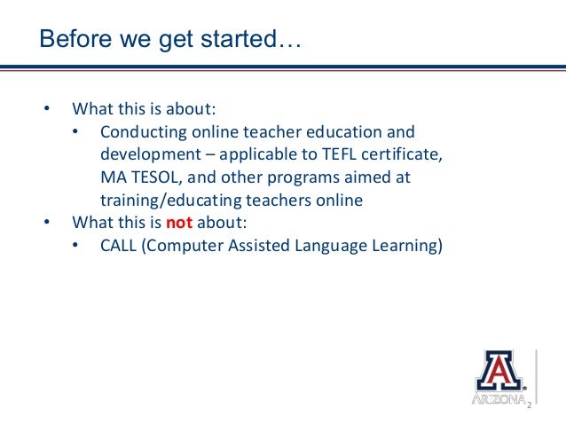 Best Practices In Online Teacher Training