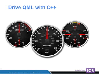 Drive QML with C++
 