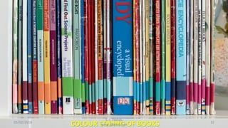 05/02/2016 32
COLOUR CODING OF BOOKS
S. L. FAISAL
www.slfaisal.com
 