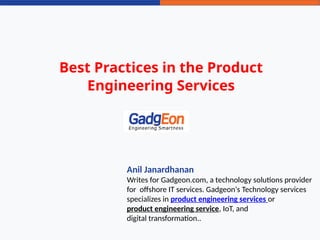 Best Practices in the Product Engineering Services.pptx