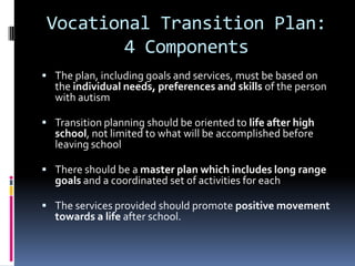 Best Practices In Vocational Transition Assessment For Adults With Asd ...