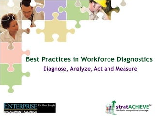 Best Practices in Workforce Diagnostics Diagnose, Analyze, Act and Measure 