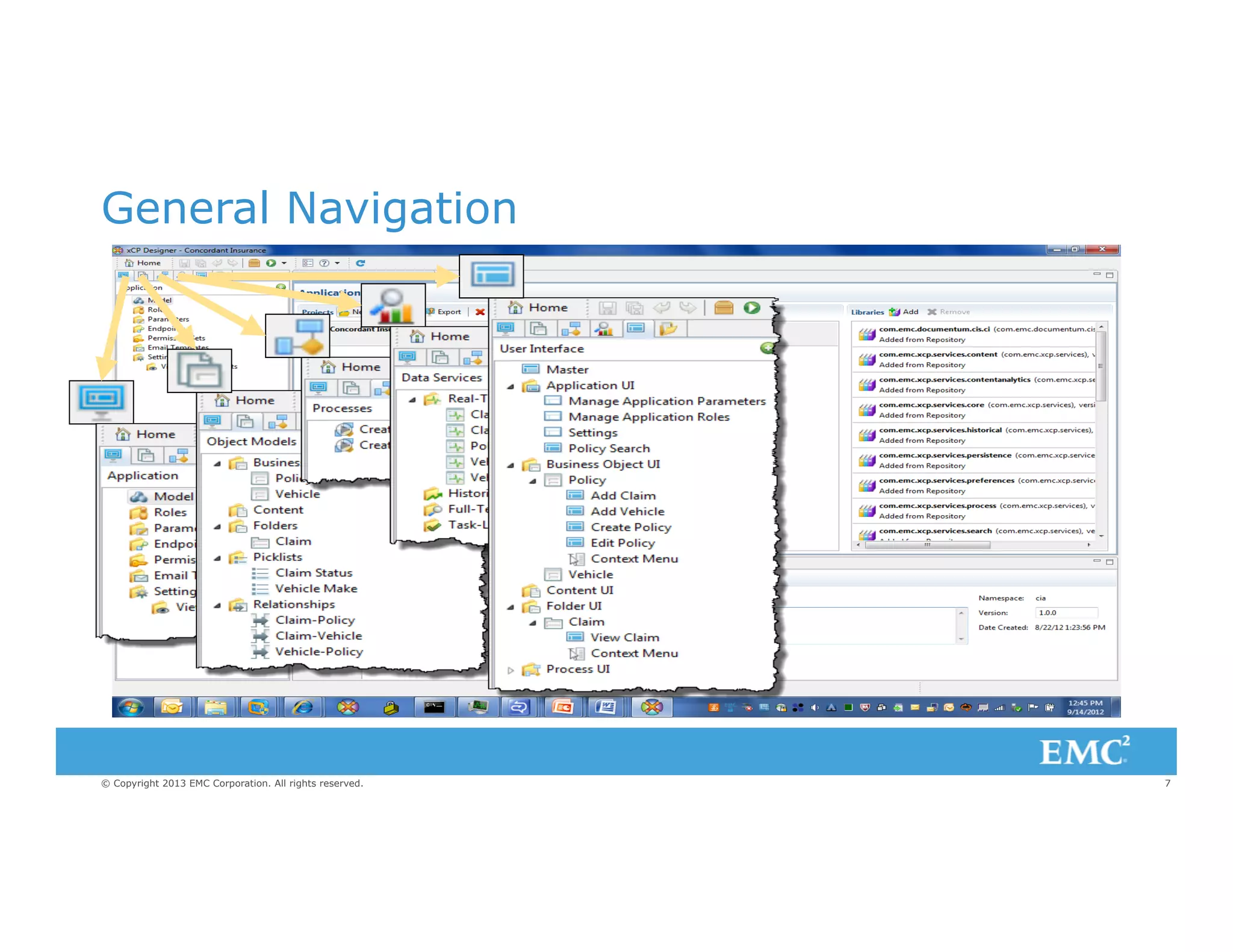 General Navigation

© Copyright 2013 EMC Corporation. All rights reserved.

7

 