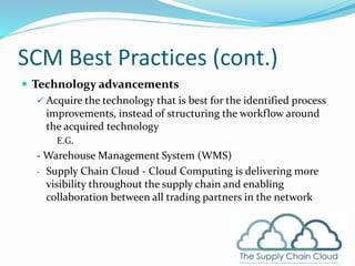 Best practices of SCM | PPTX