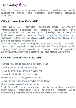 Best practices for respectful data extraction | PDF