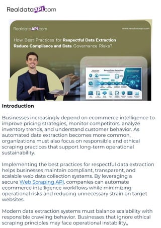 Best practices for respectful data extraction | PDF