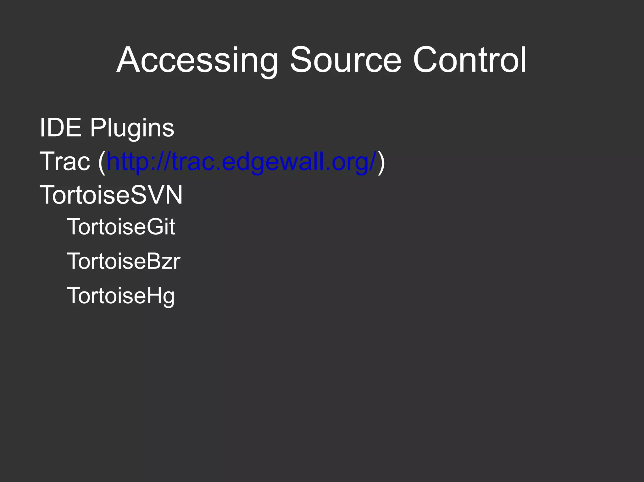 Source Control 