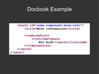 Ancillary goal: Consistency in naming 