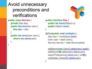Best practices unit testing | PPT