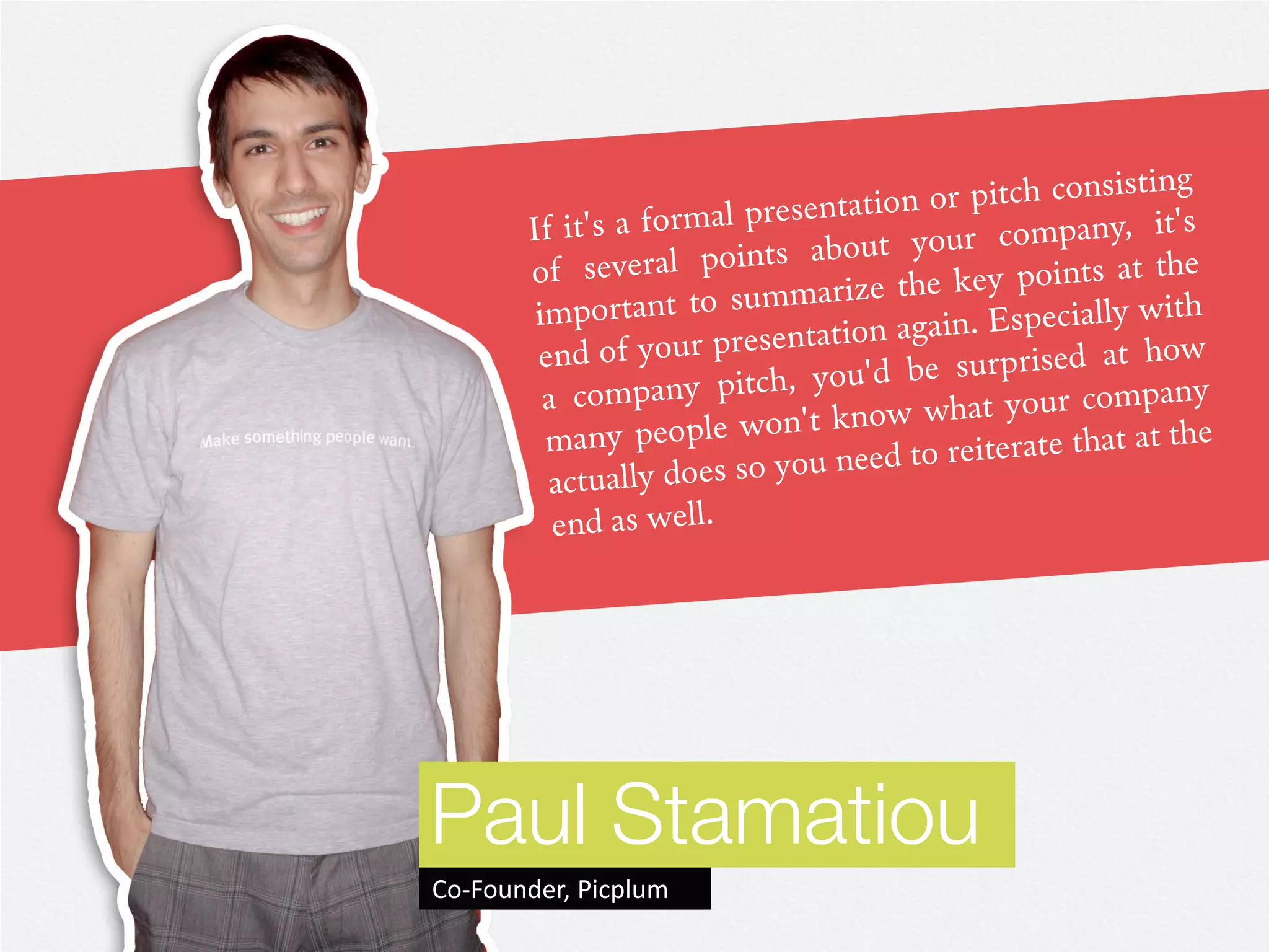 Paul Stamatiou
Co-Founder, Picplum
 