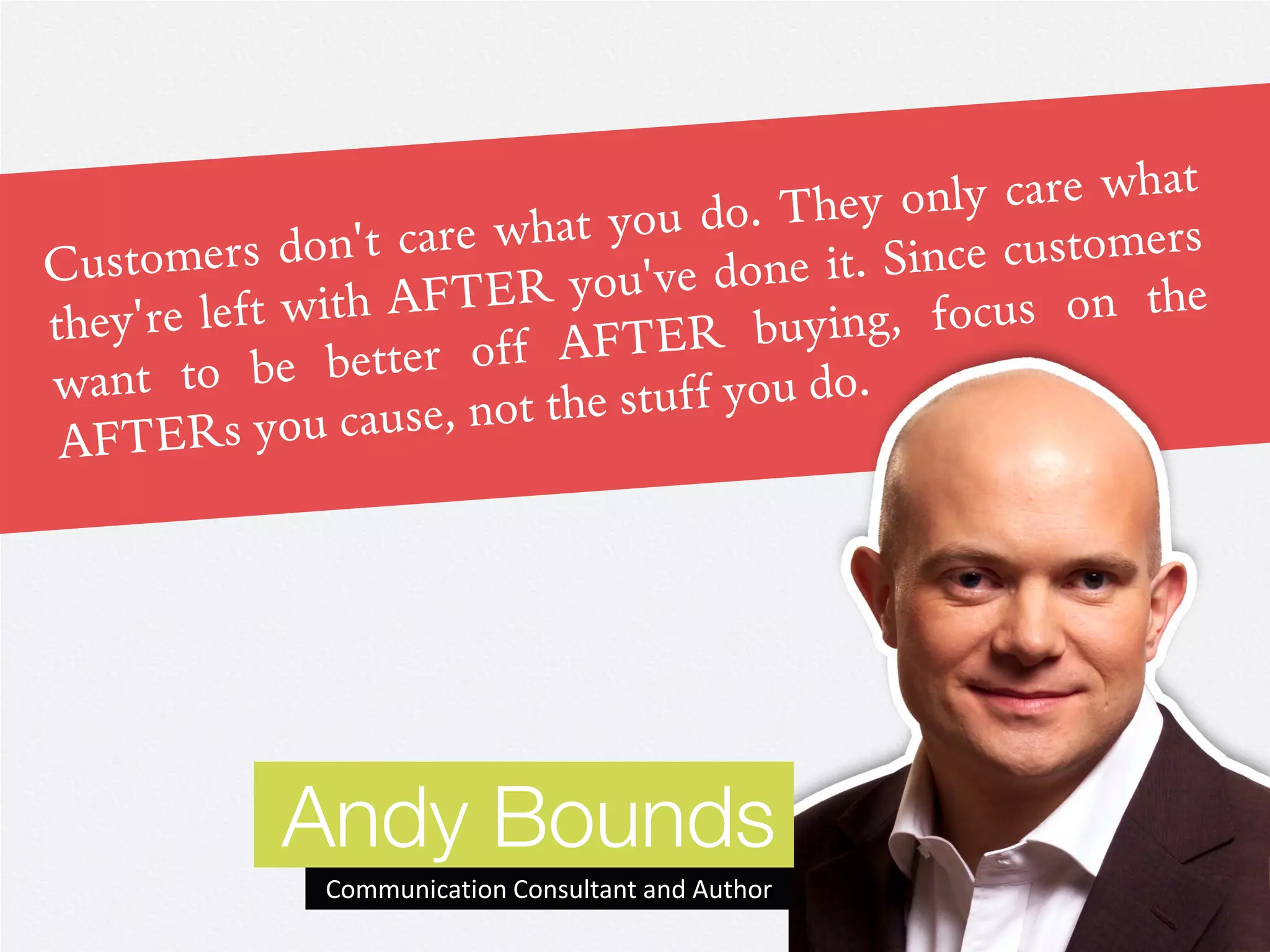 Andy Bounds
Communication Consultant and Author
 