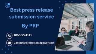 Best press release submission service.pdf