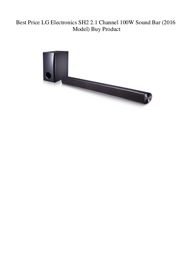 lg soundbar 2016