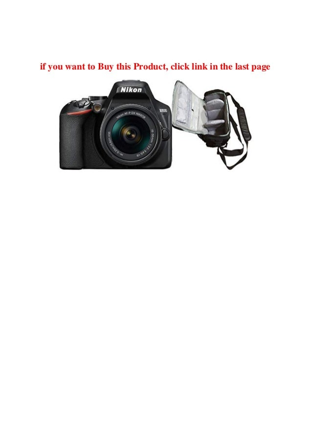 best camera bag for nikon d3500